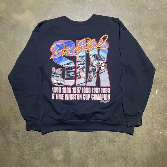 Vintage 90s Dale Earnhardt Winston Cup Champion Sweatshirt - Picture 1 of 3